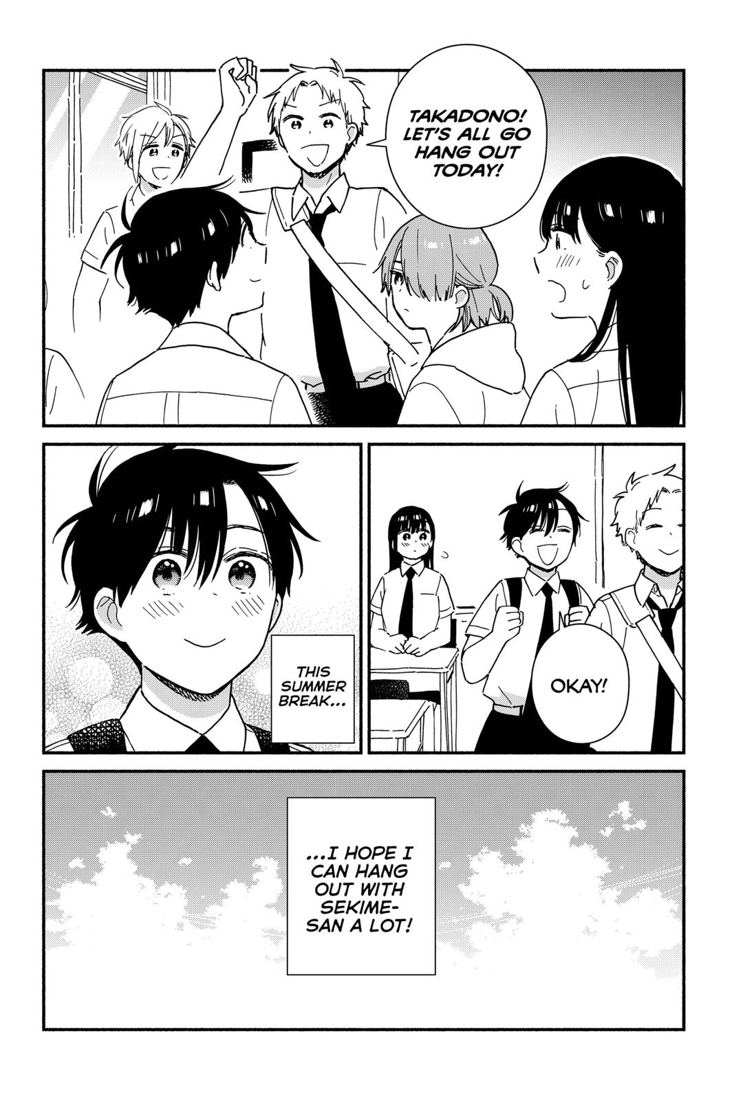 Don't Blush, Sekime-san! Chapter 26 page 4 - Chapter 26