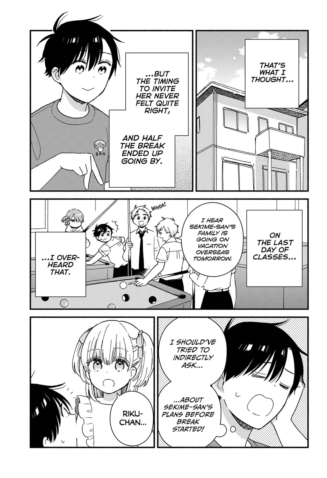 Don't Blush, Sekime-san! Chapter 26 page 5 - Chapter 26