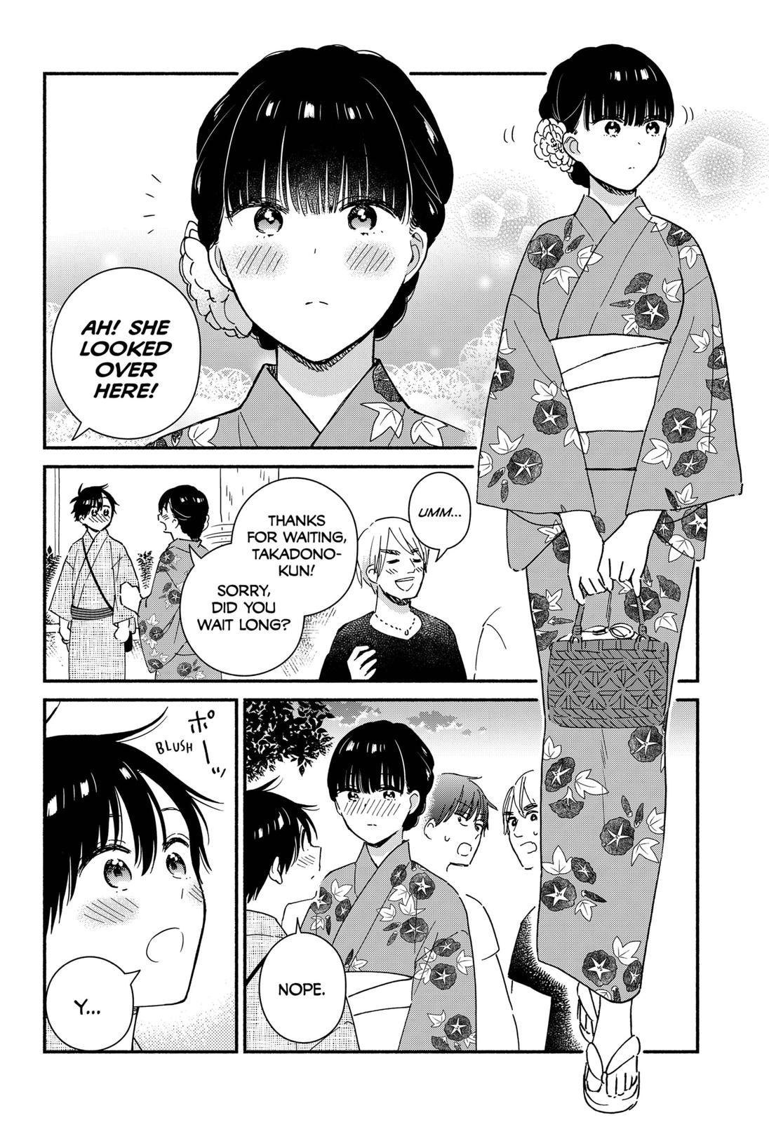 Don't Blush, Sekime-san! Chapter 27 page 4 - Chapter 27