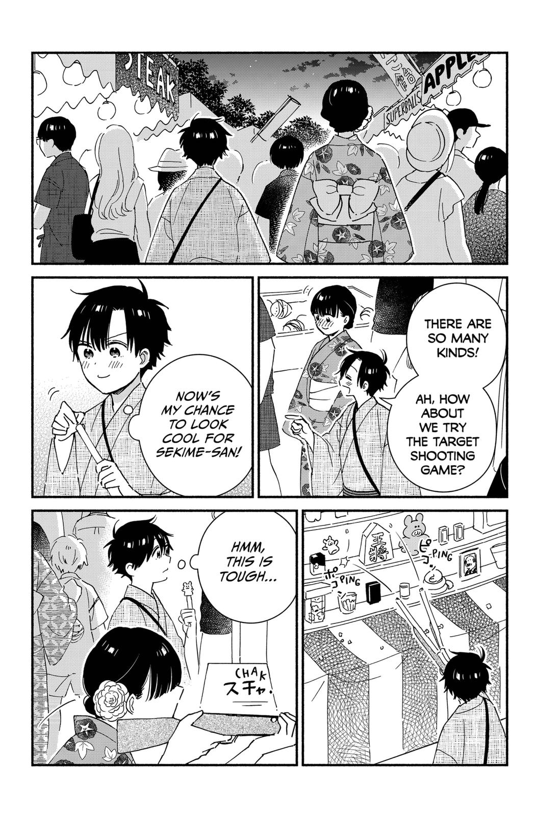 Don't Blush, Sekime-san! Chapter 27 page 6 - Chapter 27