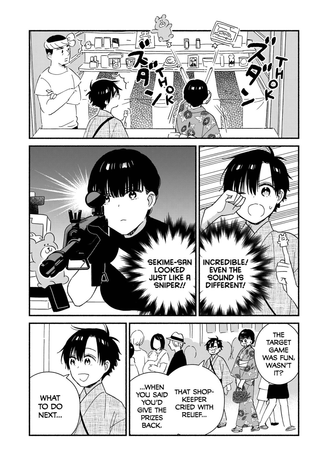 Don't Blush, Sekime-san! Chapter 27 page 7 - Chapter 27