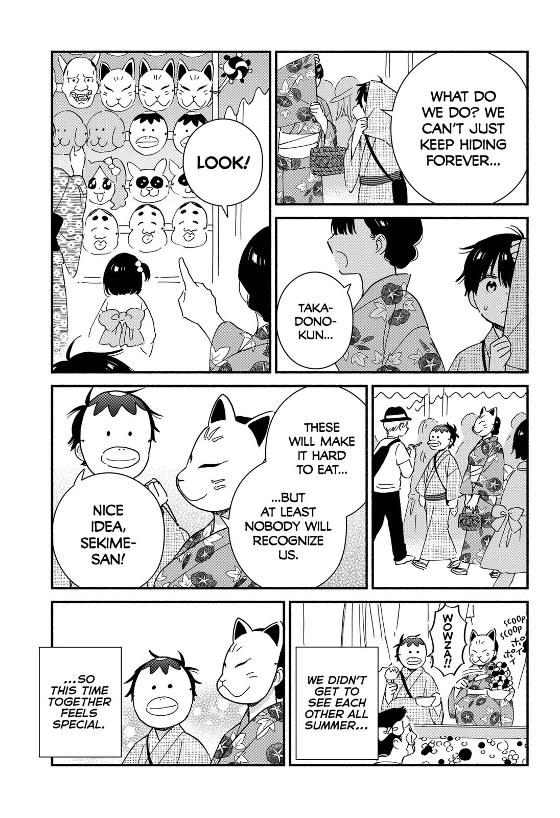 Don't Blush, Sekime-san! Chapter 27 page 9 - Chapter 27
