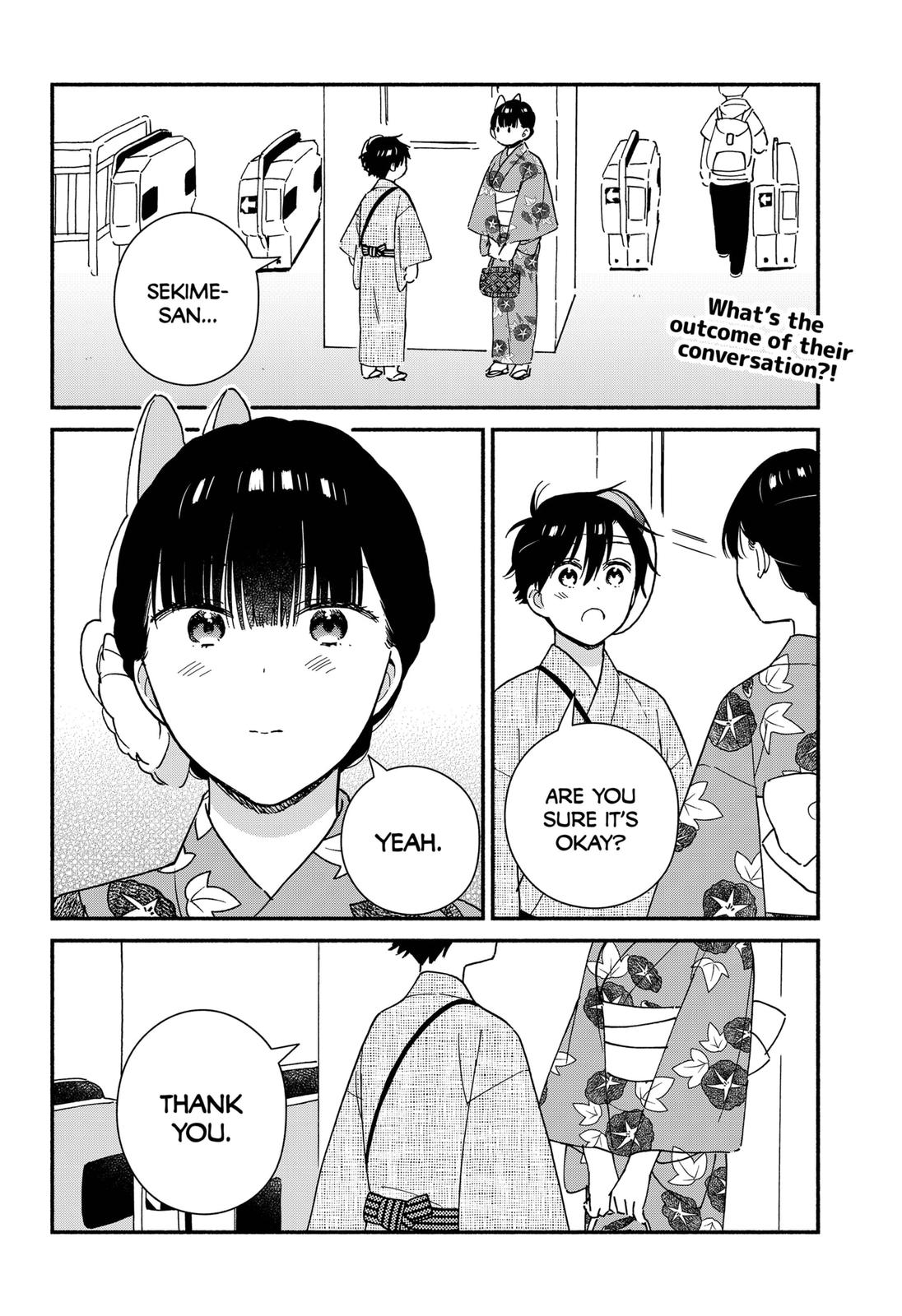 Don't Blush, Sekime-san! Chapter 28 page 2 - Chapter 28