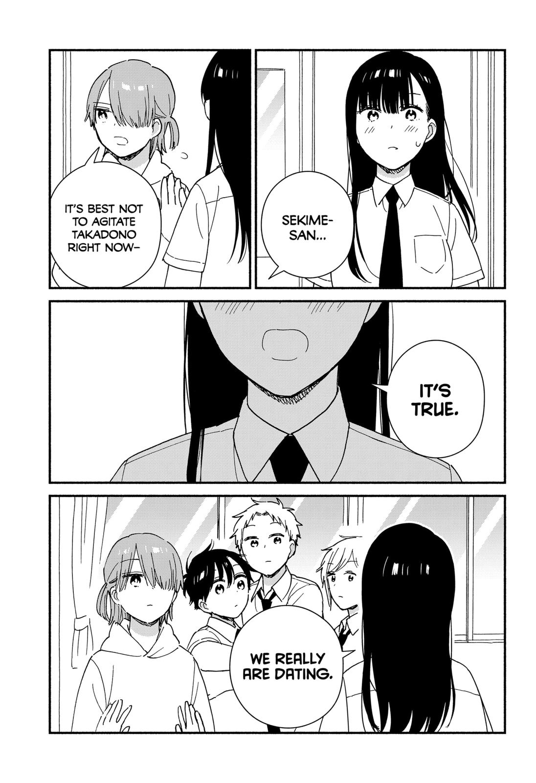 Don't Blush, Sekime-san! Chapter 29 page 11 - Chapter 29