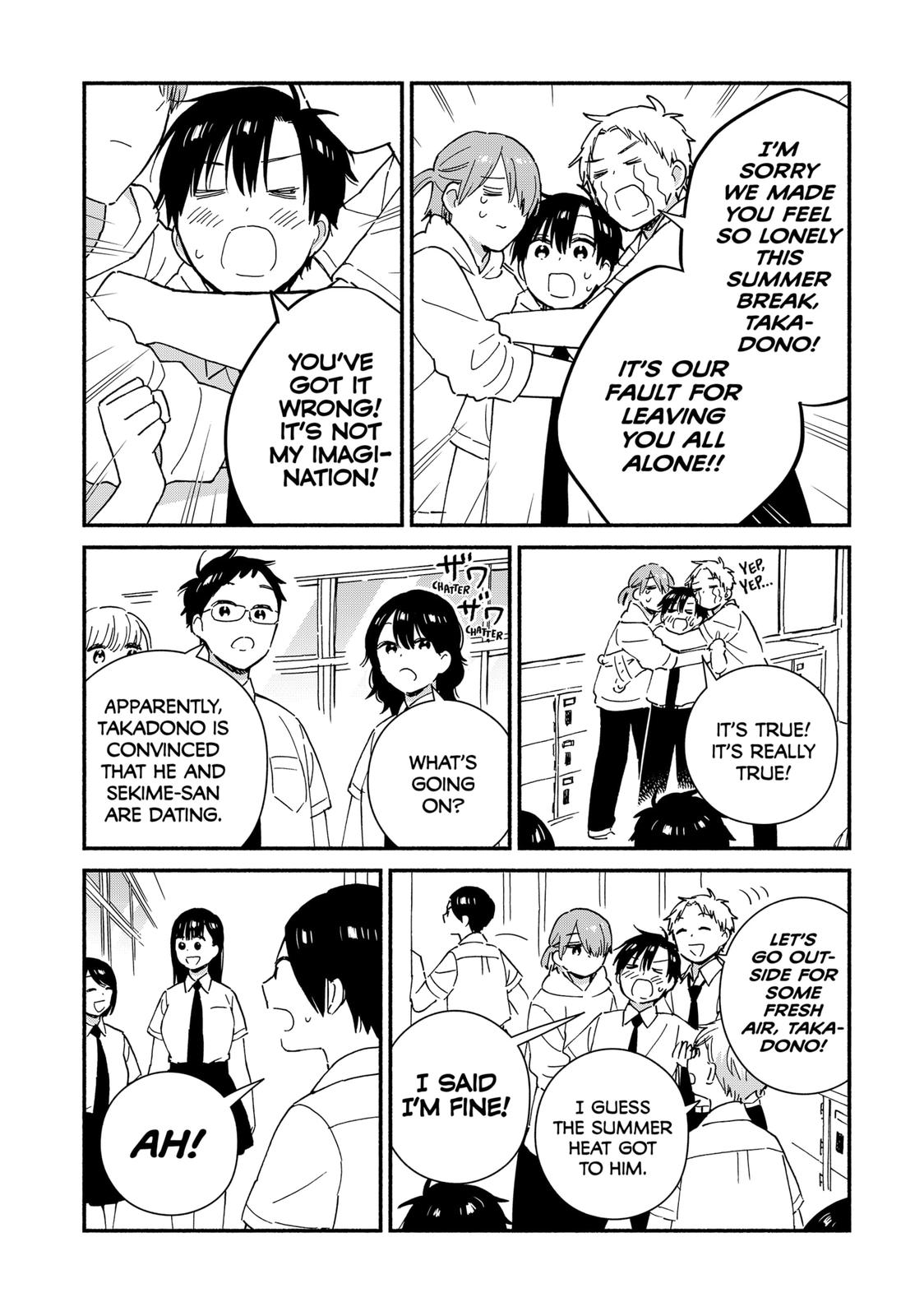 Don't Blush, Sekime-san! Chapter 29 page 9 - Chapter 29