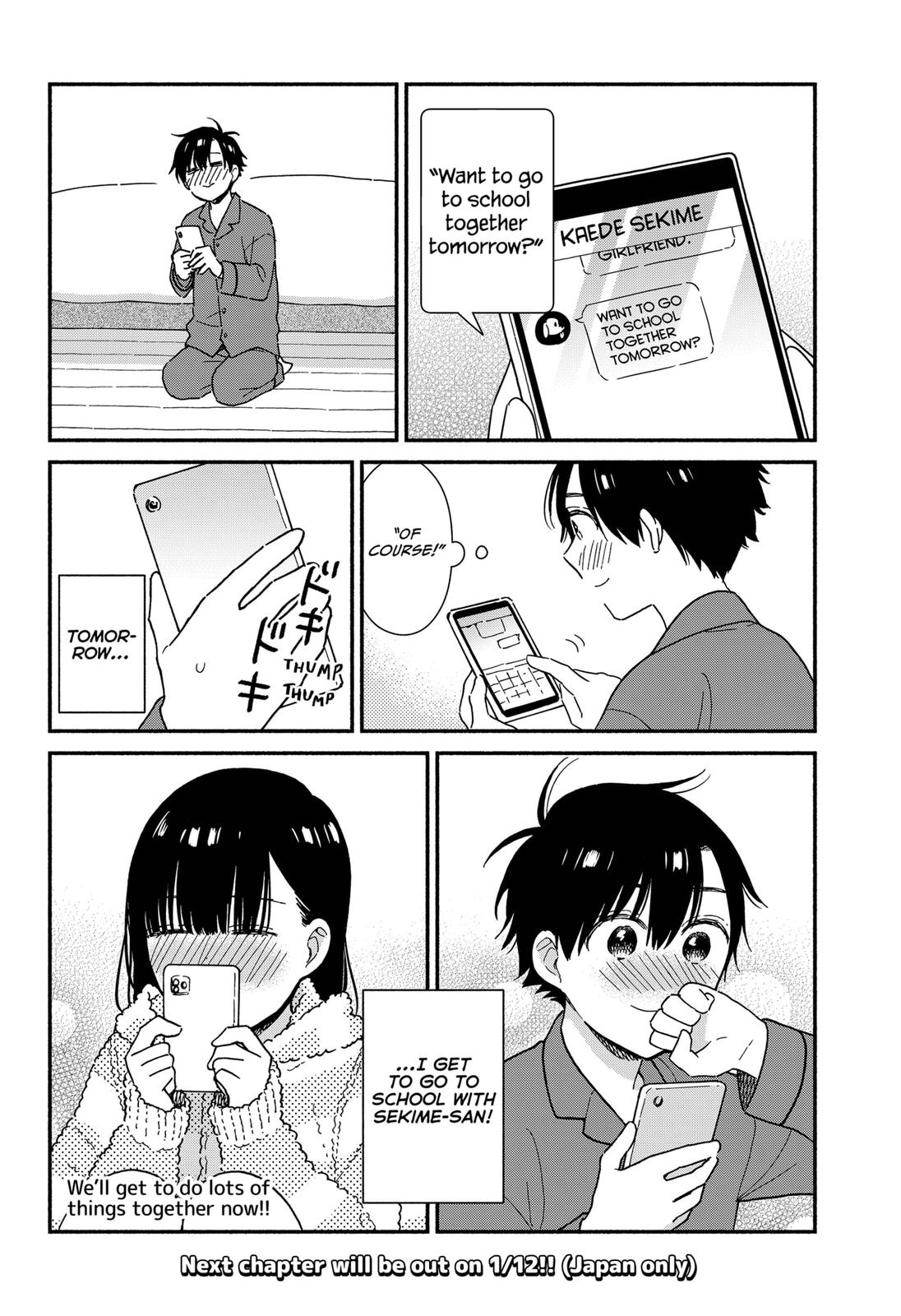 Don't Blush, Sekime-san! Chapter 3 page 10 - Chapter 3