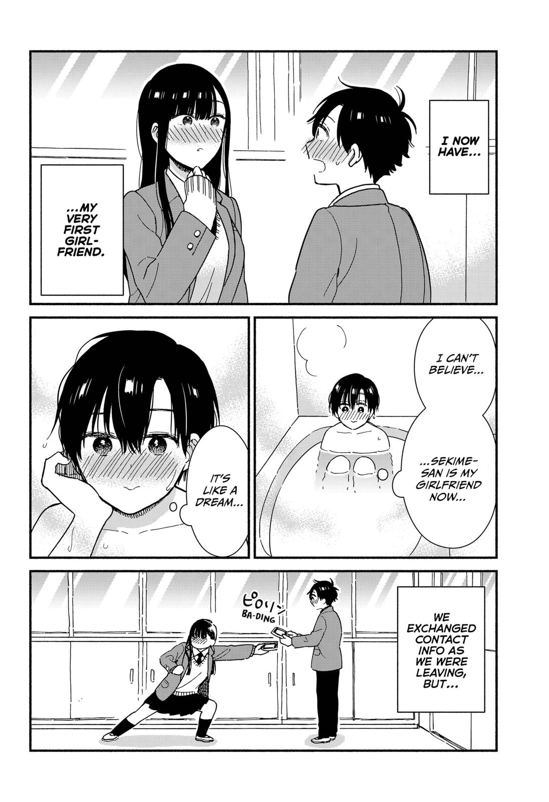 Don't Blush, Sekime-san! Chapter 3 page 2 - Chapter 3