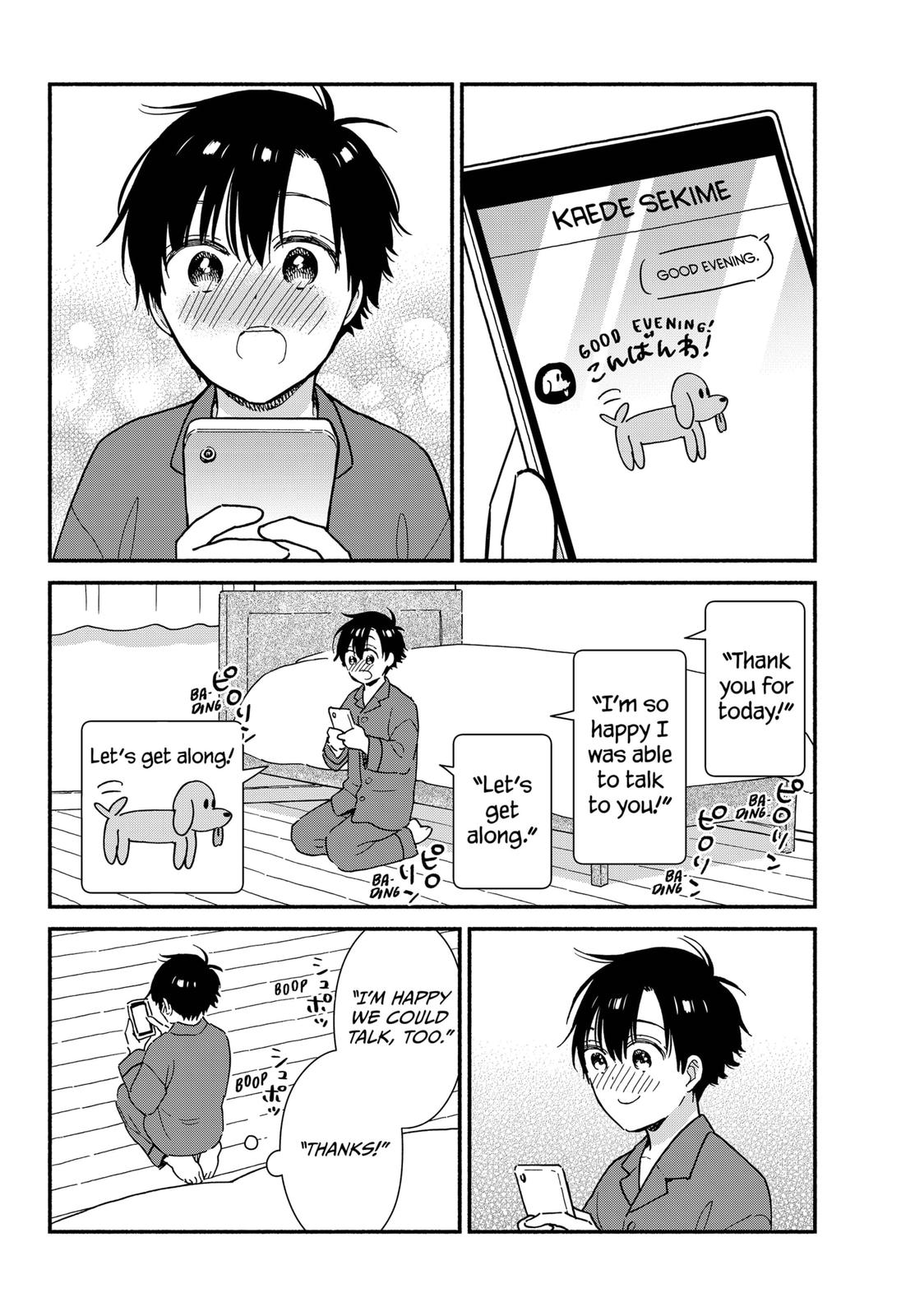 Don't Blush, Sekime-san! Chapter 3 page 6 - Chapter 3