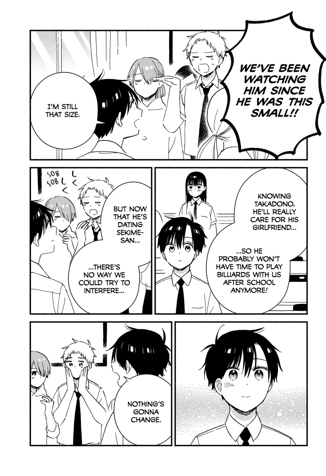 Don't Blush, Sekime-san! Chapter 30 page 11 - Chapter 30