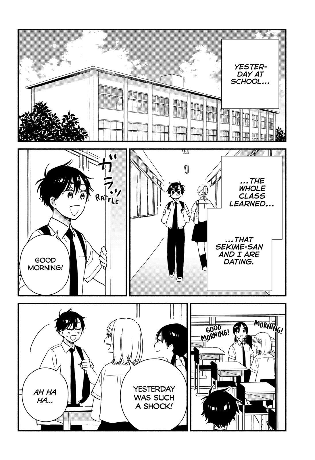 Don't Blush, Sekime-san! Chapter 30 page 2 - Chapter 30