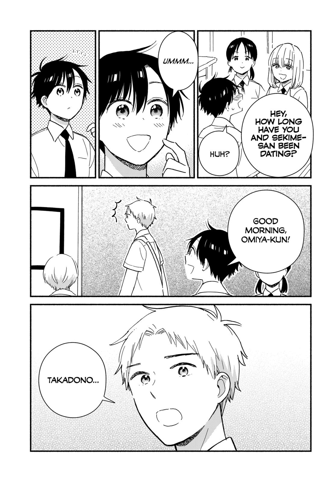 Don't Blush, Sekime-san! Chapter 30 page 3 - Chapter 30