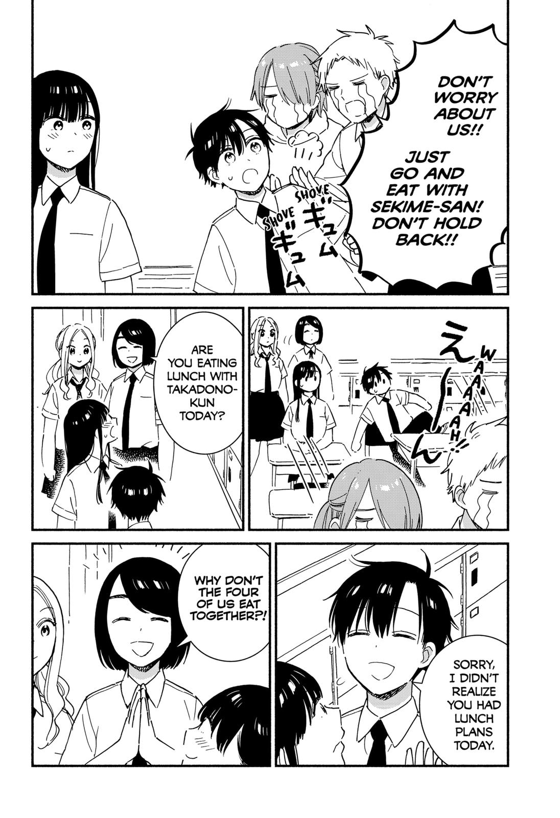 Don't Blush, Sekime-san! Chapter 30 page 6 - Chapter 30