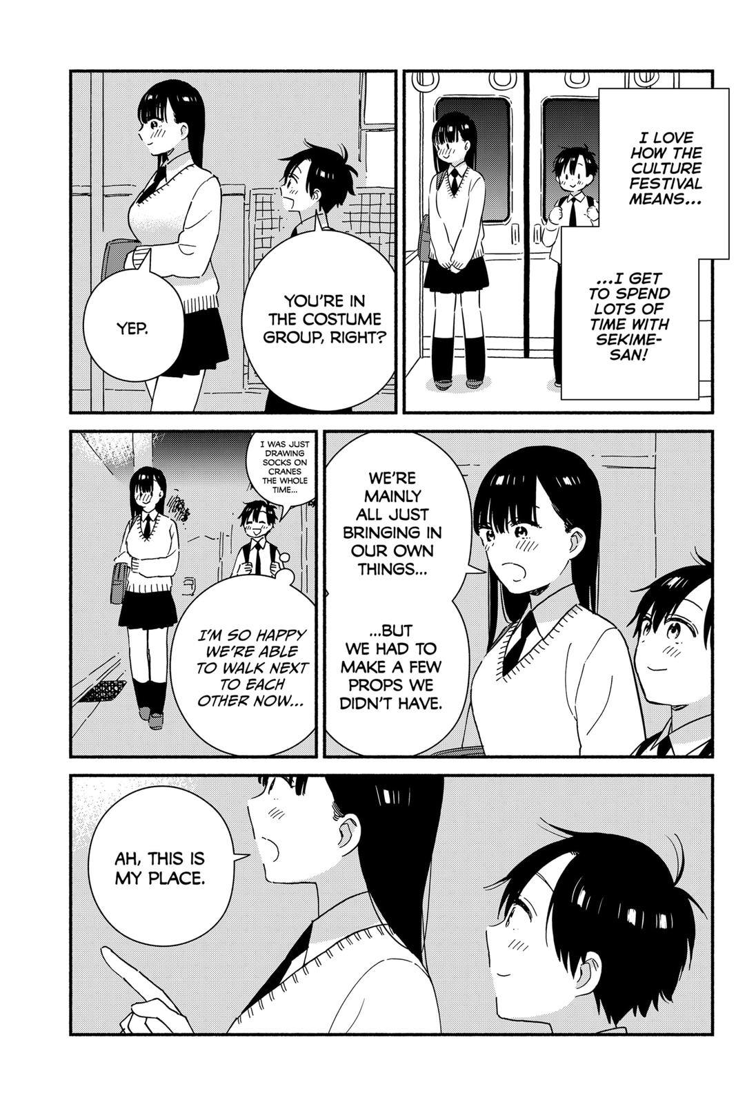 Don't Blush, Sekime-san! Chapter 31 page 7 - Chapter 31
