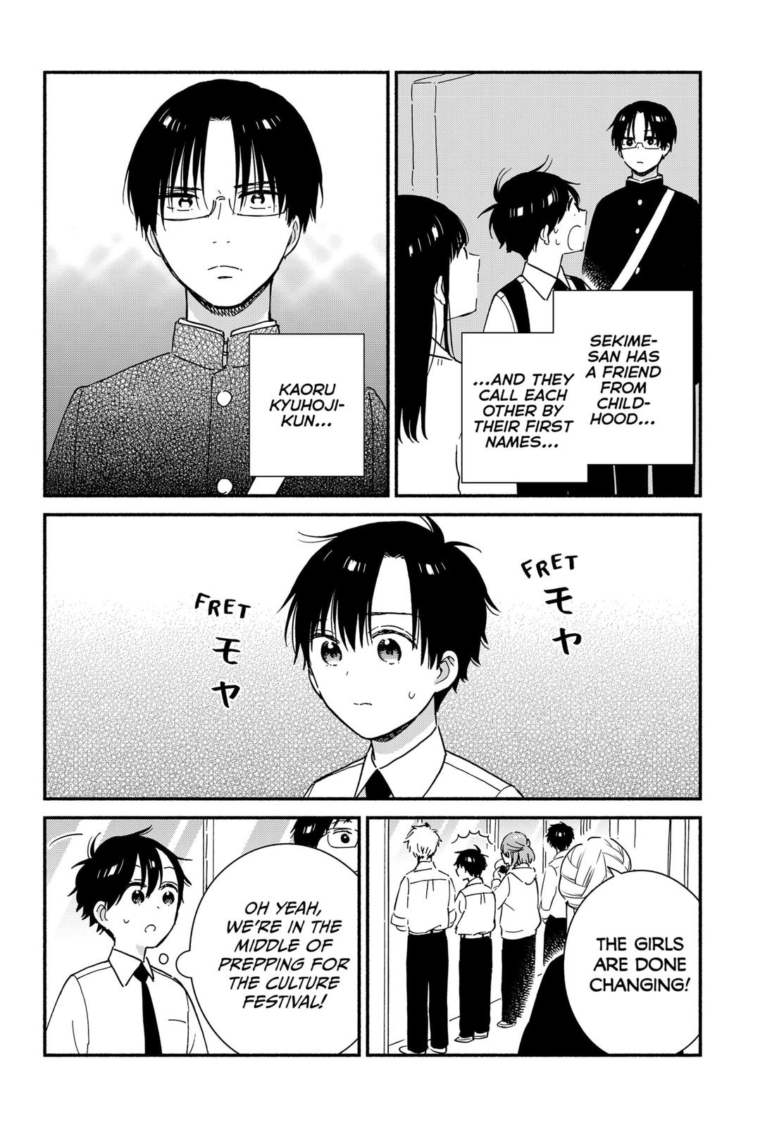 Don't Blush, Sekime-san! Chapter 32 page 2 - Chapter 32