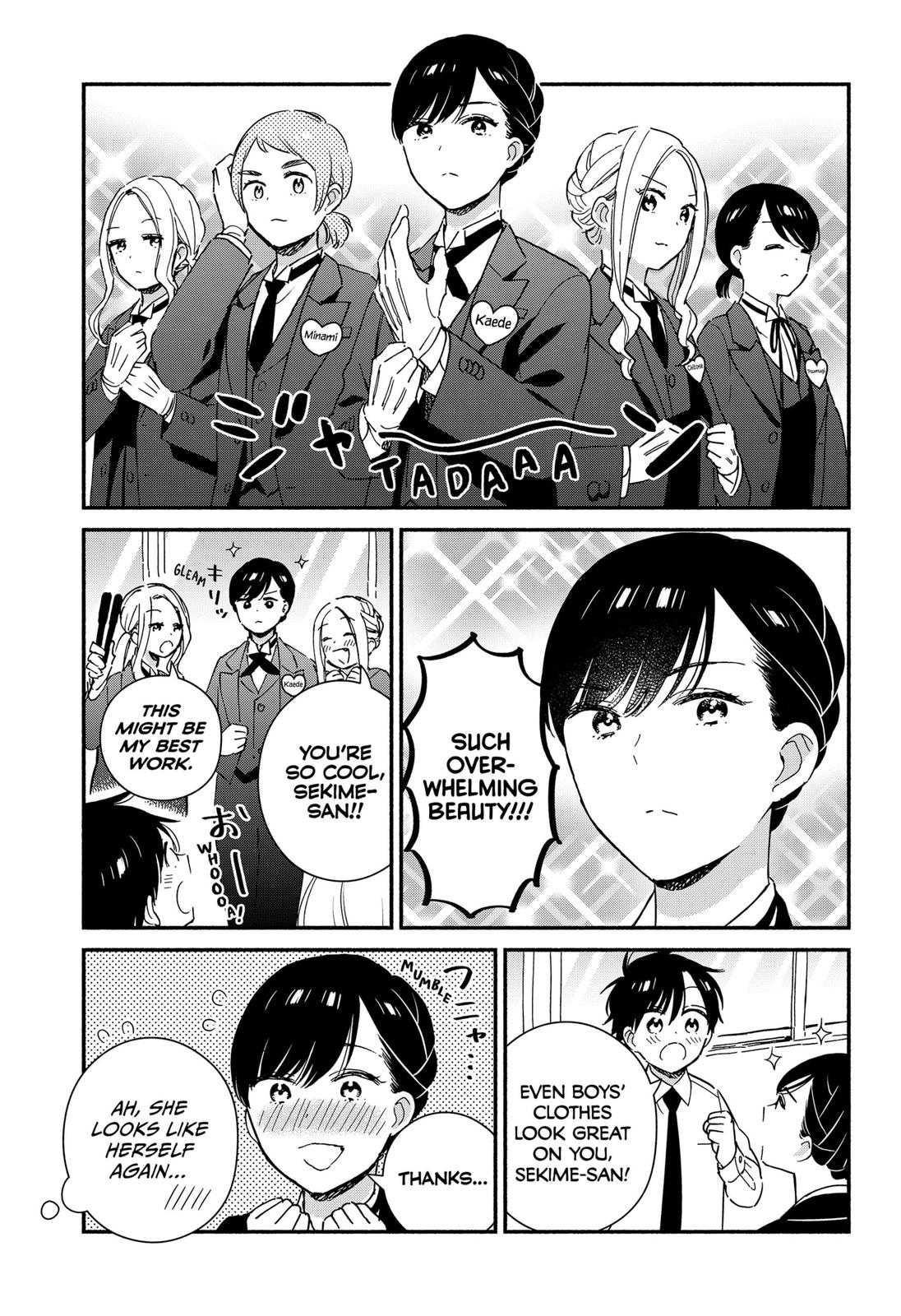Don't Blush, Sekime-san! Chapter 32 page 3 - Chapter 32