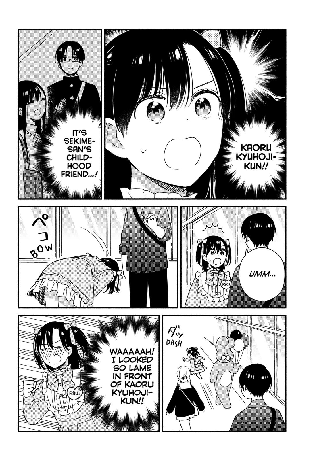 Don't Blush, Sekime-san! Chapter 33 page 6 - Chapter 33