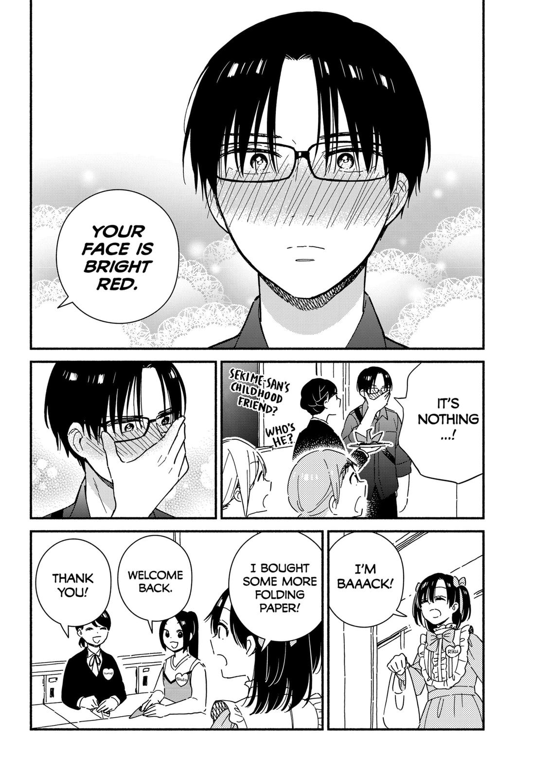 Don't Blush, Sekime-san! Chapter 33 page 8 - Chapter 33