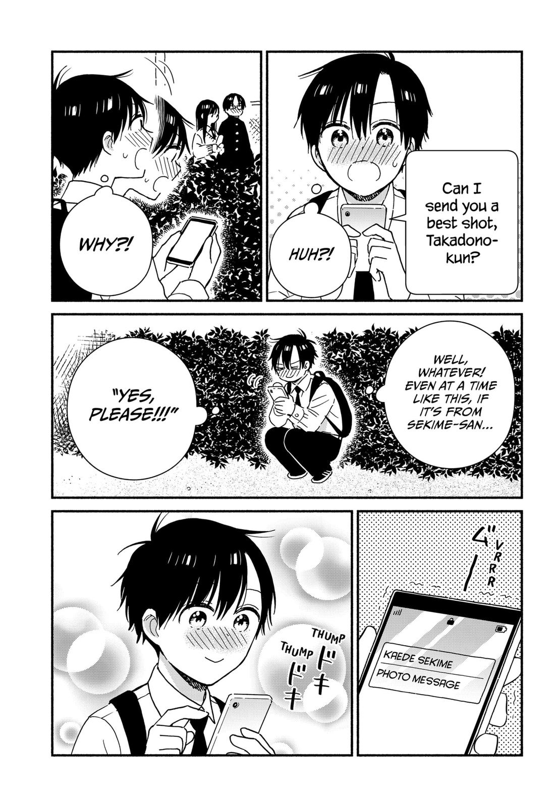 Don't Blush, Sekime-san! Chapter 34 page 13 - Chapter 34