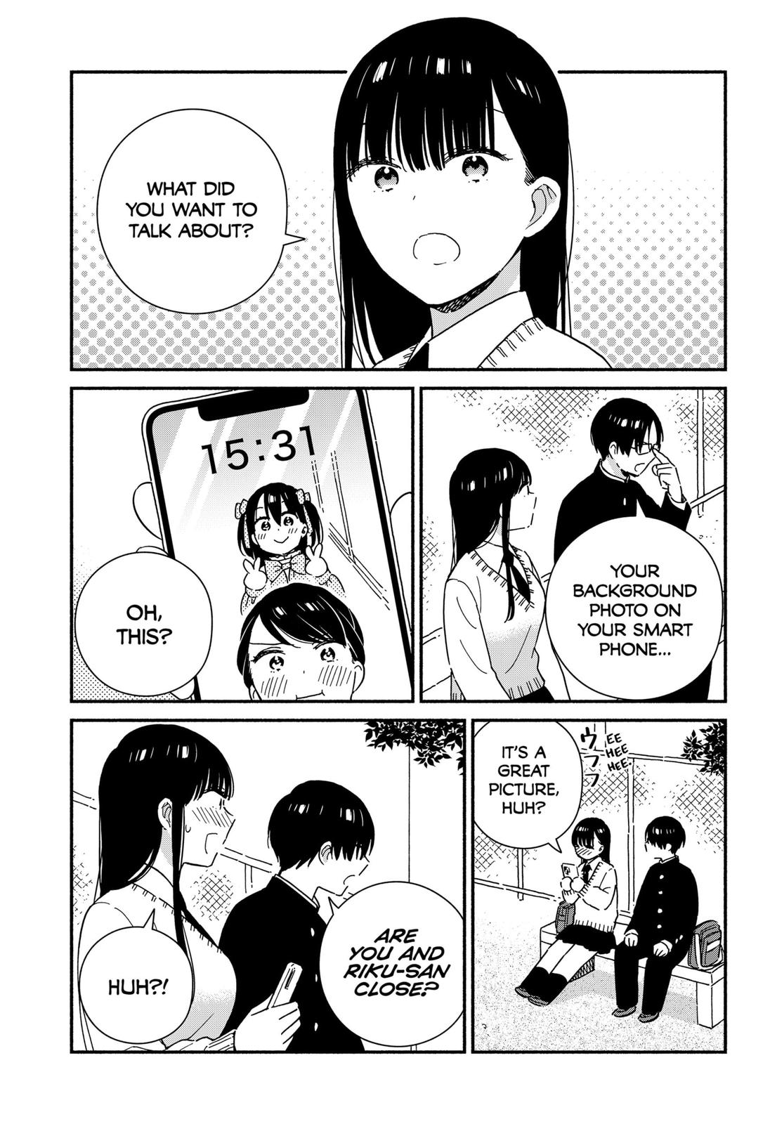 Don't Blush, Sekime-san! Chapter 34 page 3 - Chapter 34