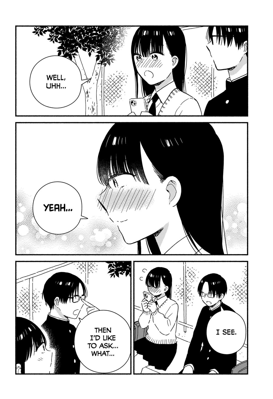 Don't Blush, Sekime-san! Chapter 34 page 4 - Chapter 34