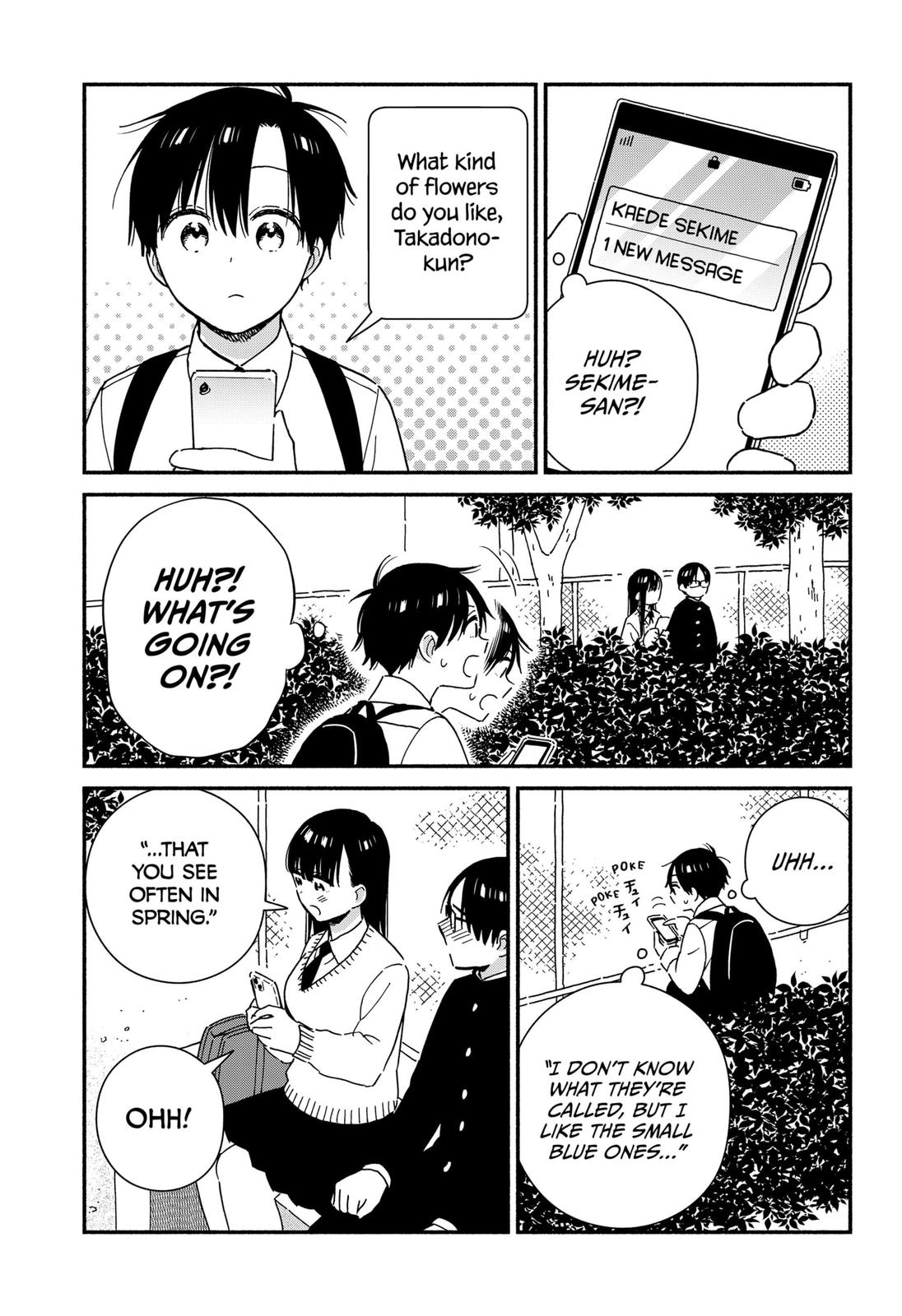 Don't Blush, Sekime-san! Chapter 34 page 7 - Chapter 34
