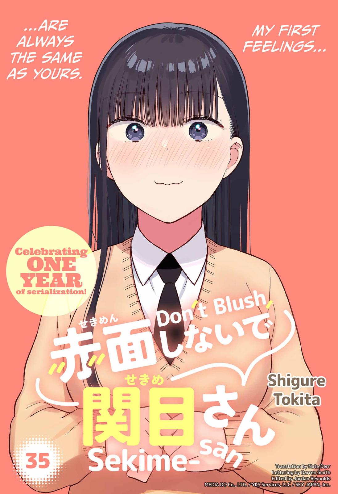 Don't Blush, Sekime-san! Chapter 35 page 1 - Chapter 35