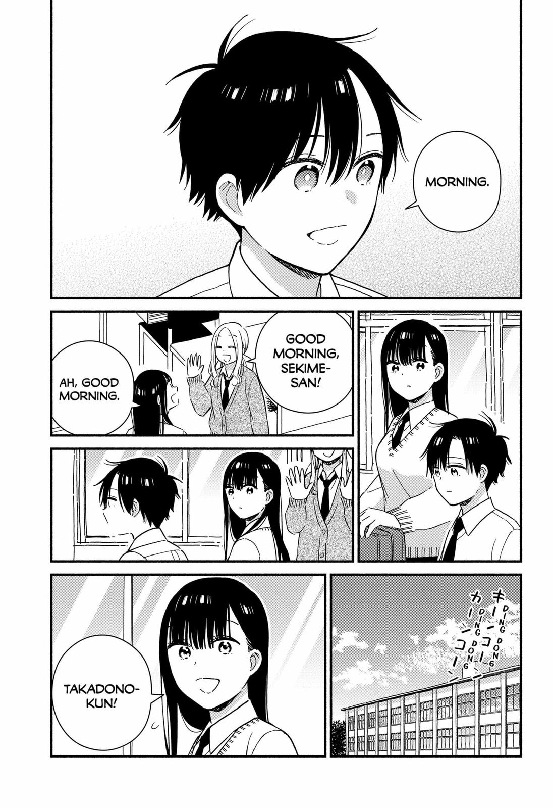 Don't Blush, Sekime-san! Chapter 35 page 3 - Chapter 35