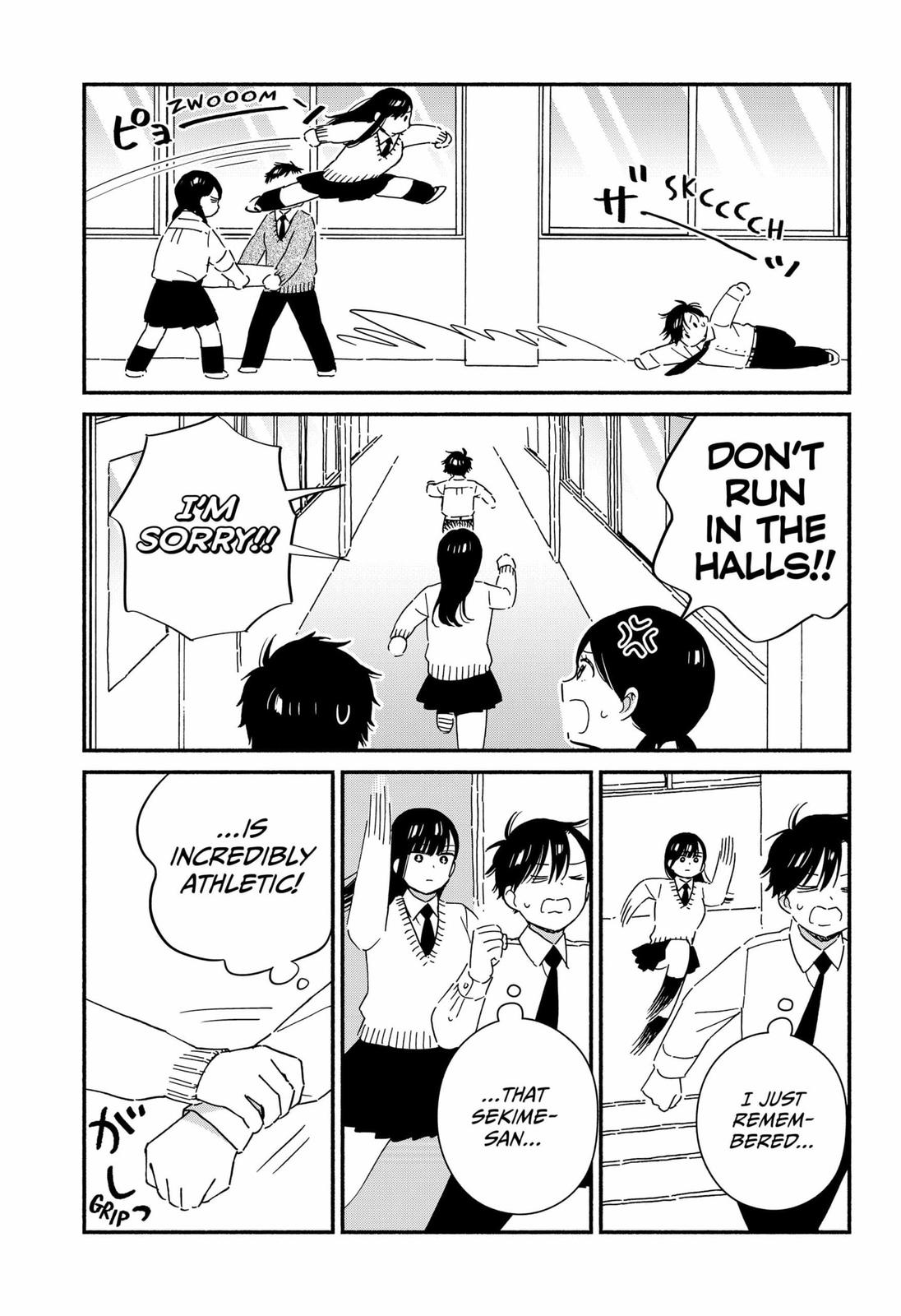 Don't Blush, Sekime-san! Chapter 35 page 7 - Chapter 35