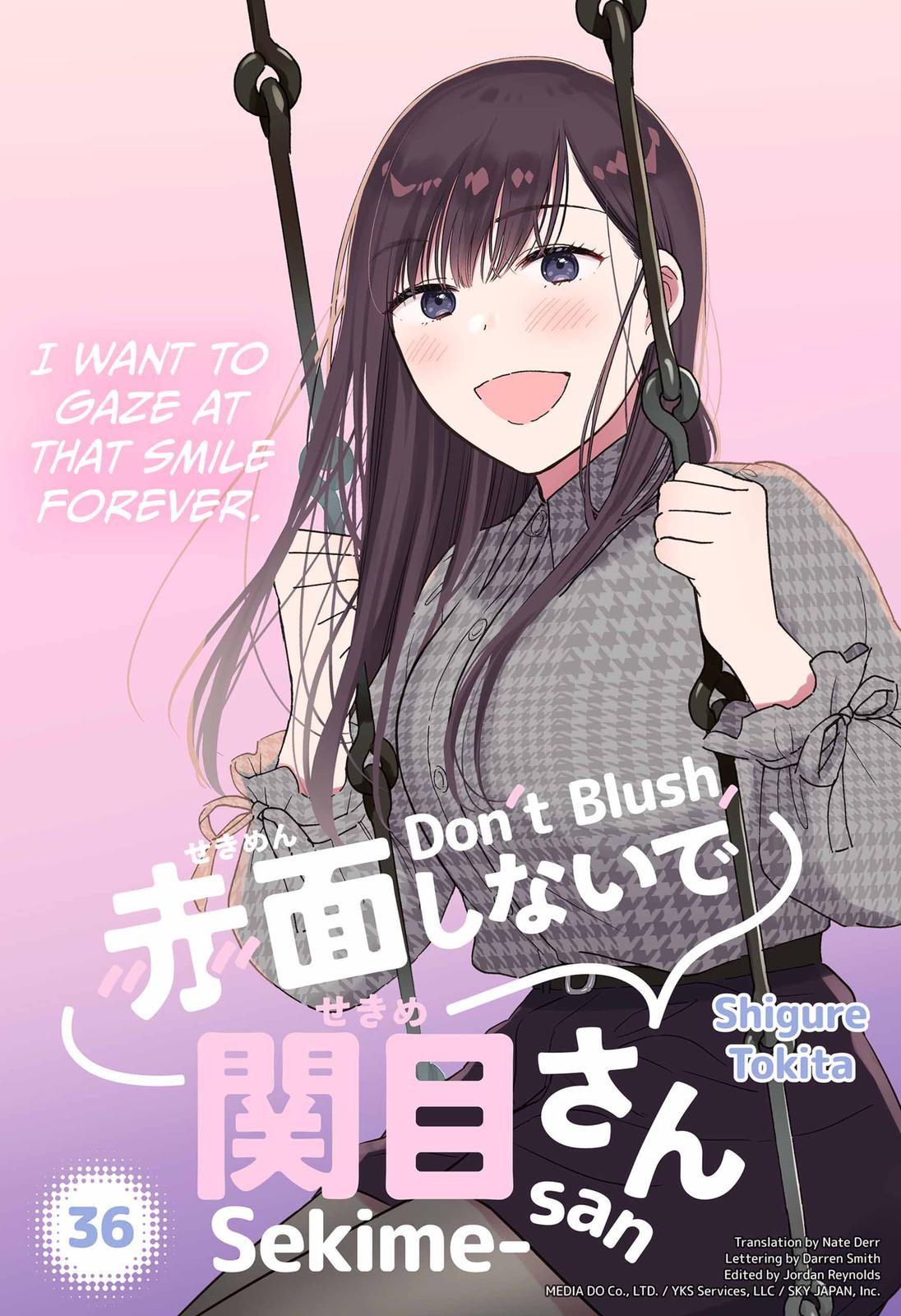 Don't Blush, Sekime-san! Chapter 36 page 1 - Chapter 36