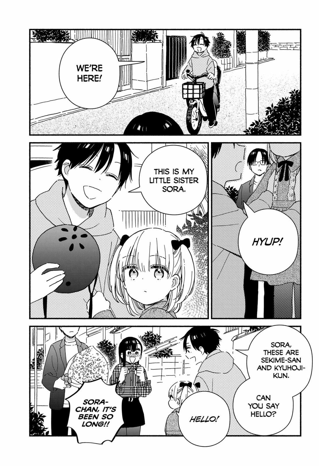 Don't Blush, Sekime-san! Chapter 36 page 9 - Chapter 36