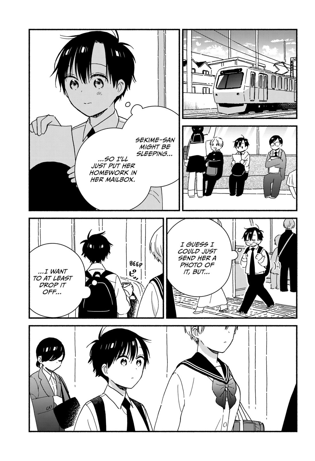 Don't Blush, Sekime-san! Chapter 37 page 3 - Chapter 37