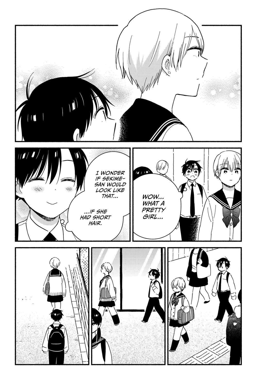 Don't Blush, Sekime-san! Chapter 37 page 4 - Chapter 37