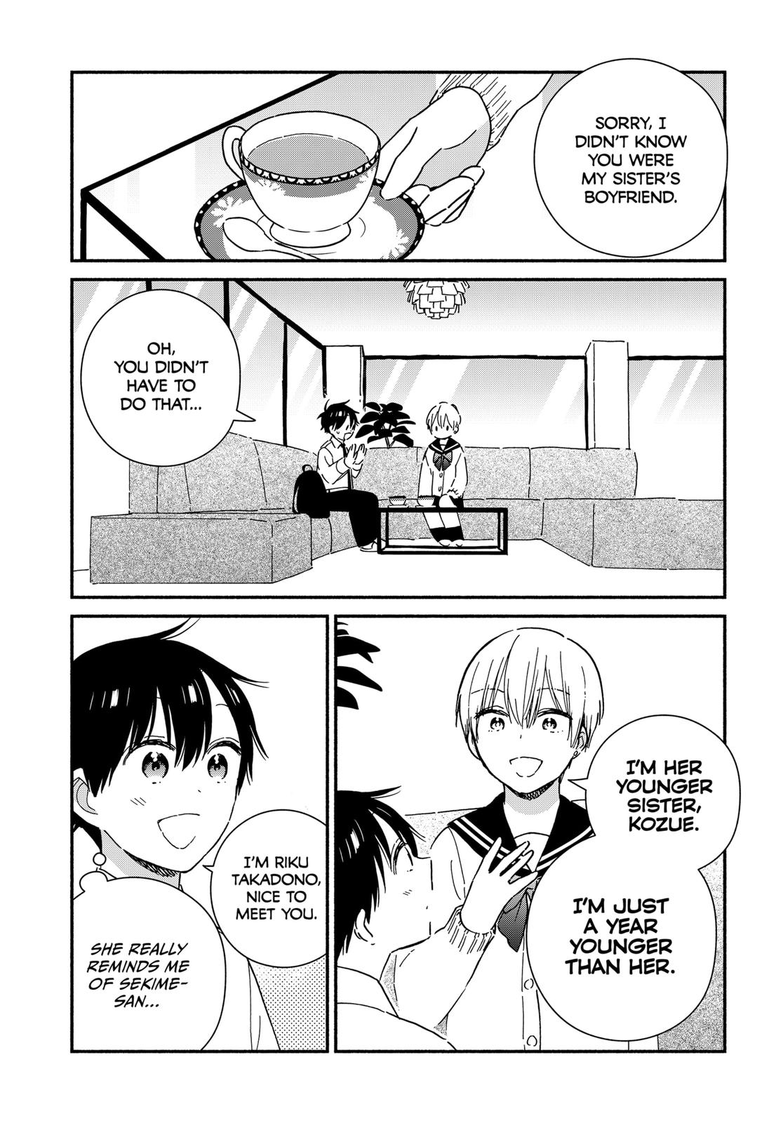 Don't Blush, Sekime-san! Chapter 37 page 7 - Chapter 37