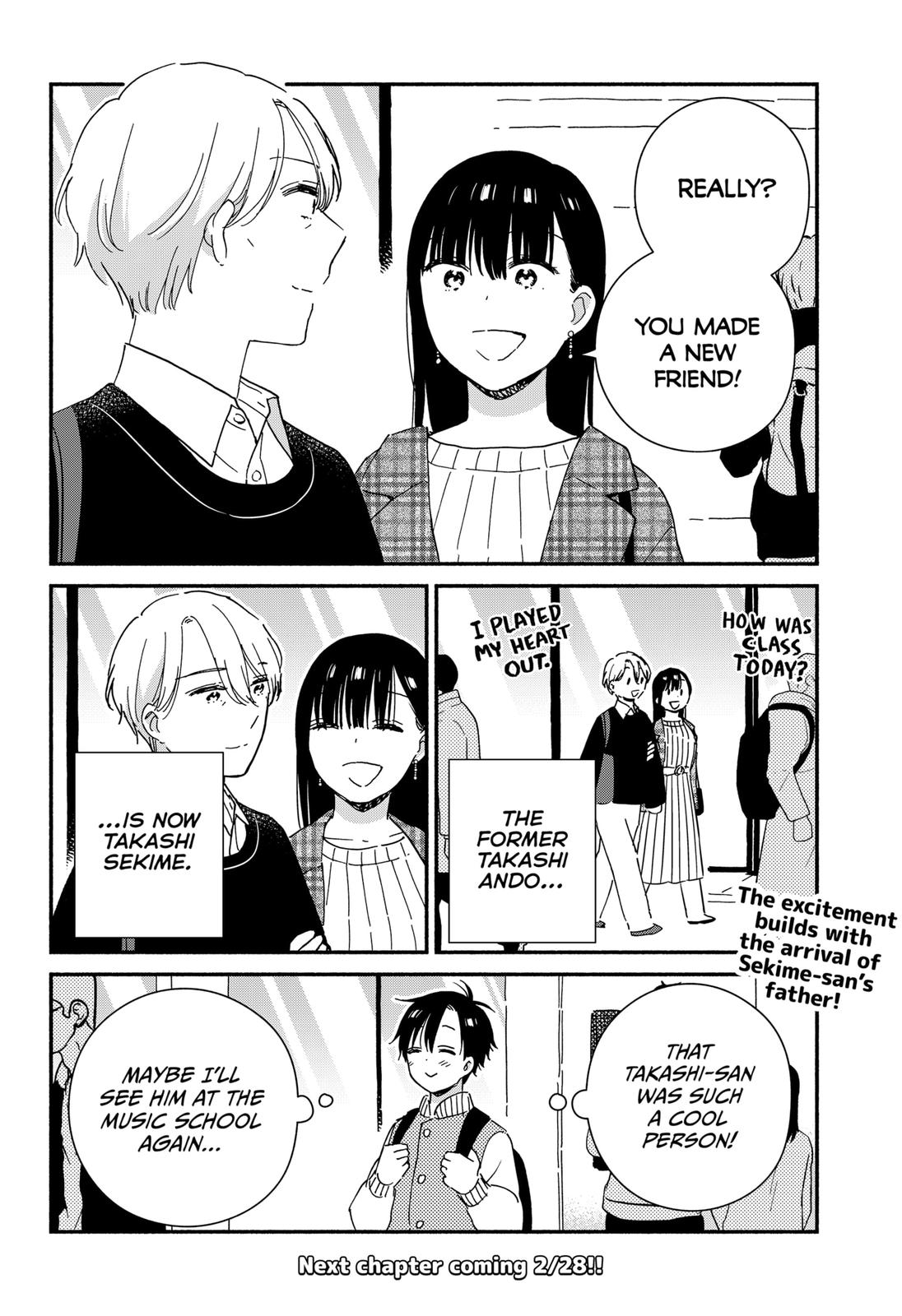 Don't Blush, Sekime-san! Chapter 38 page 10 - Chapter 38