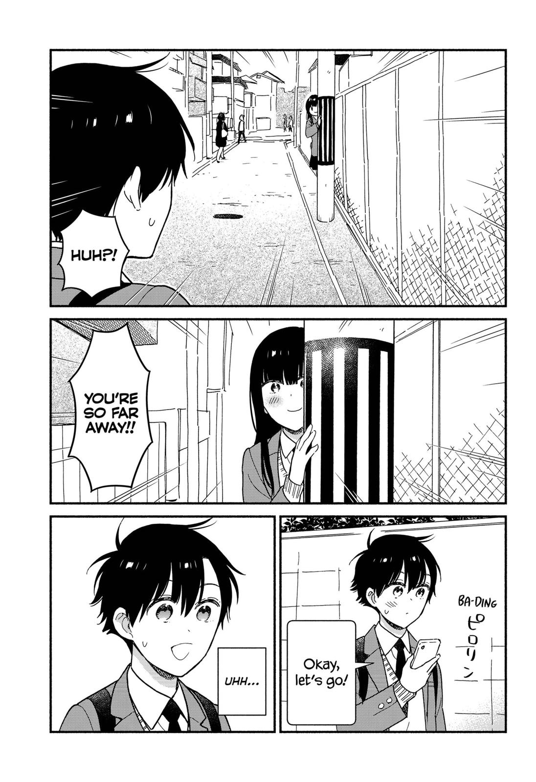 Don't Blush, Sekime-san! Chapter 4 page 3 - Chapter 4