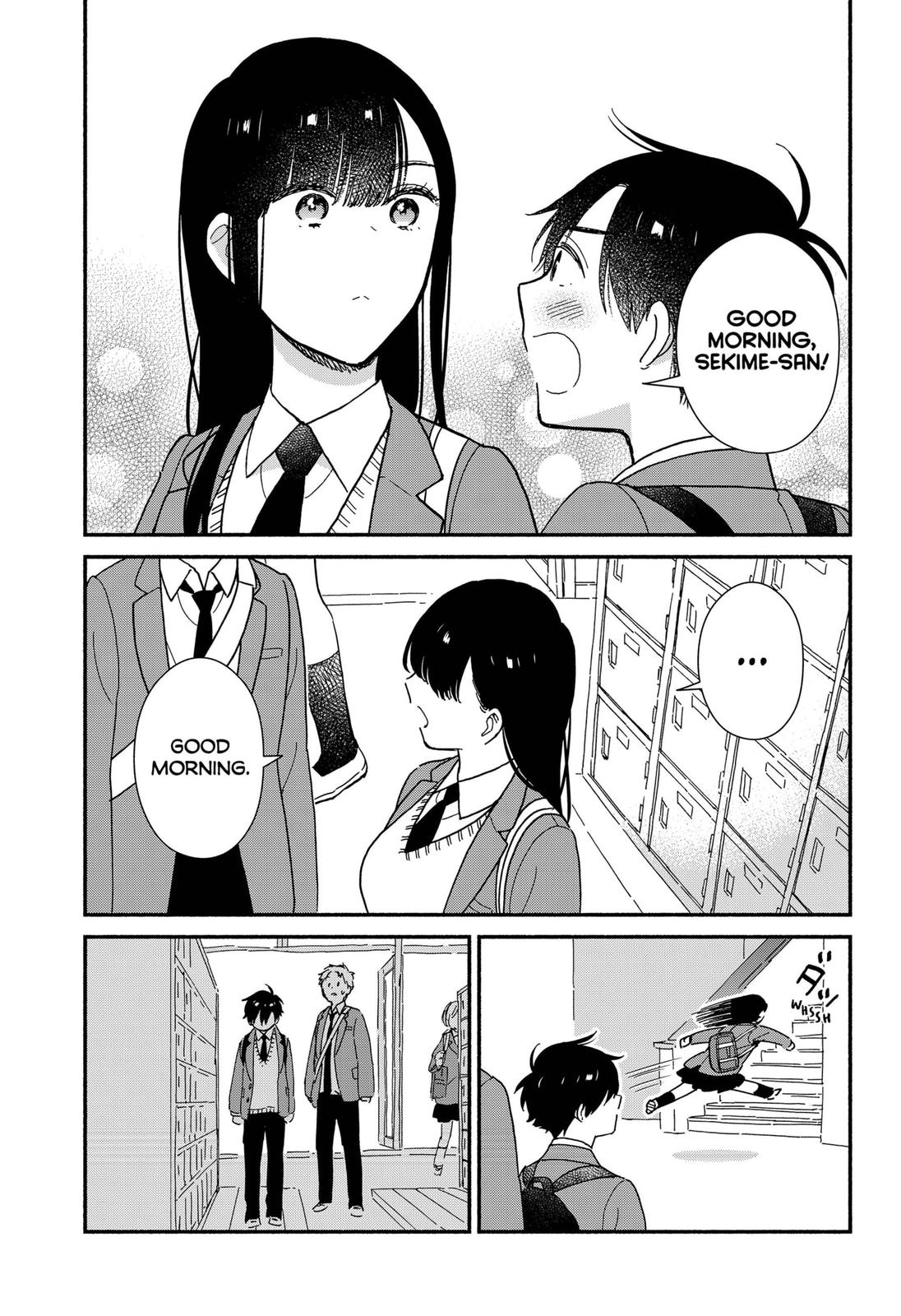 Don't Blush, Sekime-san! Chapter 4 page 9 - Chapter 4