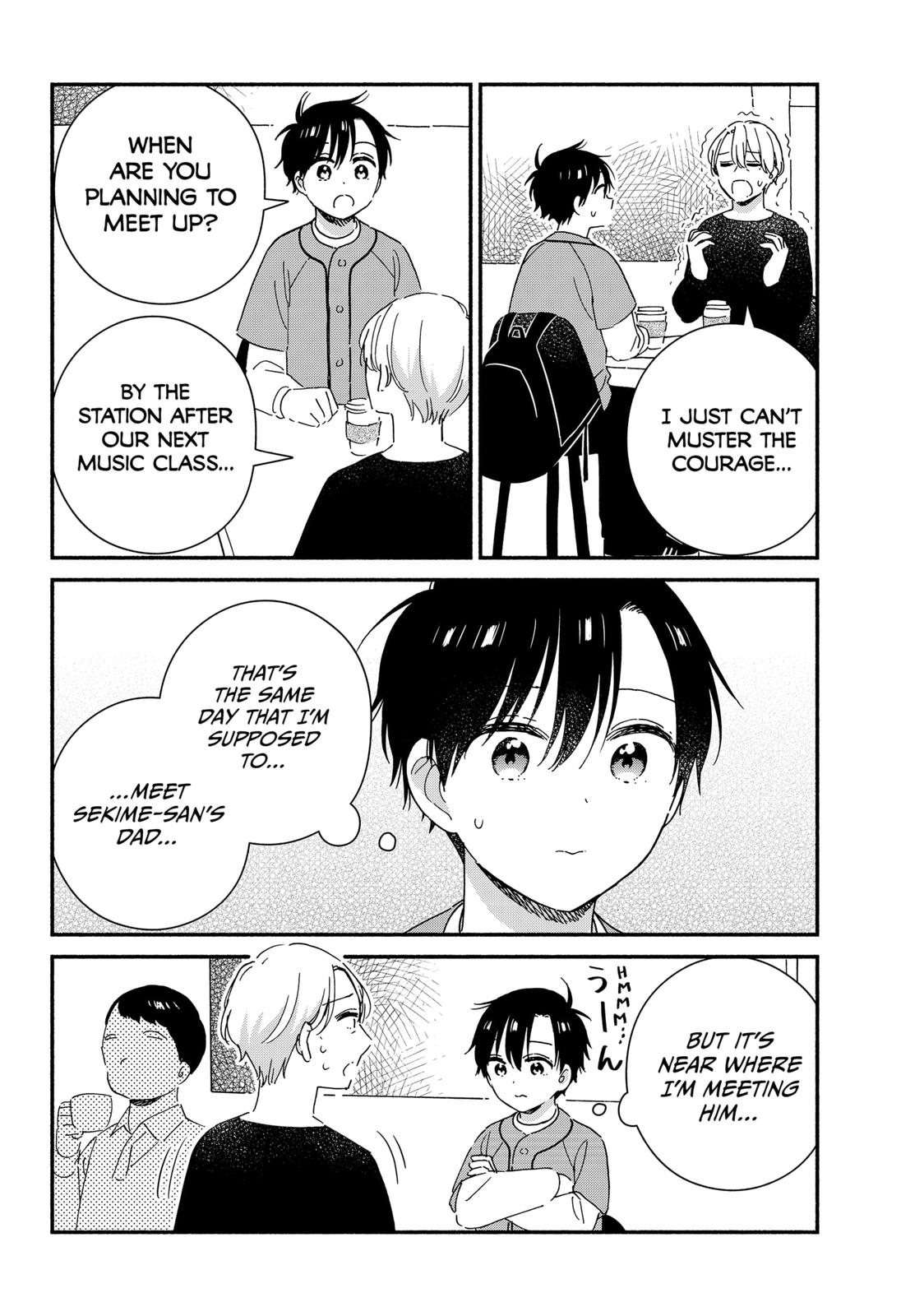 Don't Blush, Sekime-san! Chapter 40 page 6 - Chapter 40