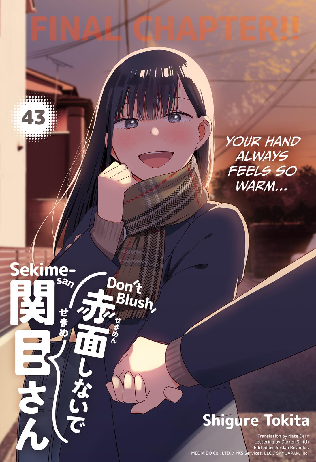 Don't Blush, Sekime-san! Chapter 43 page 1 - Chapter 43 [END]