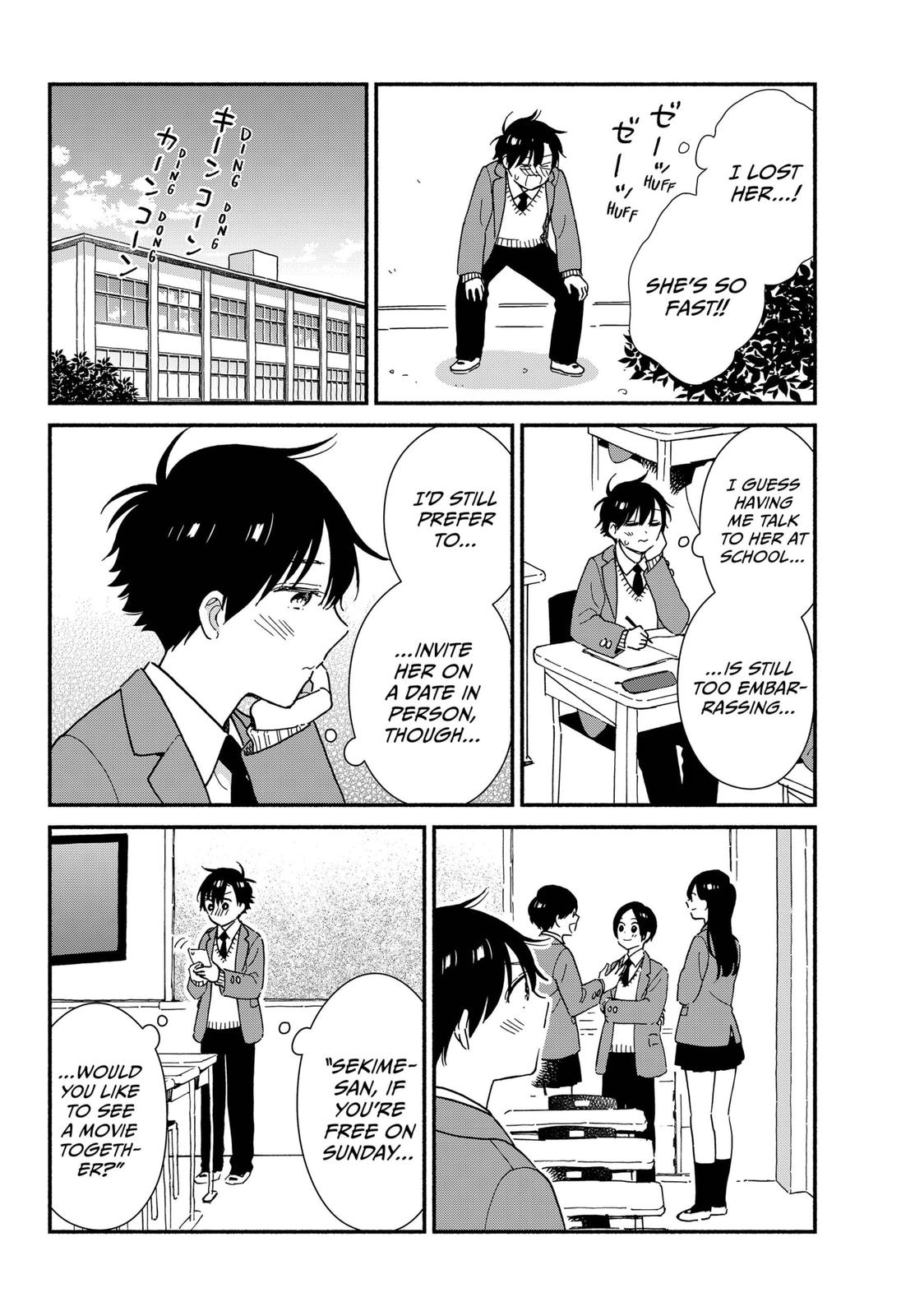 Don't Blush, Sekime-san! Chapter 5 page 6 - Chapter 5