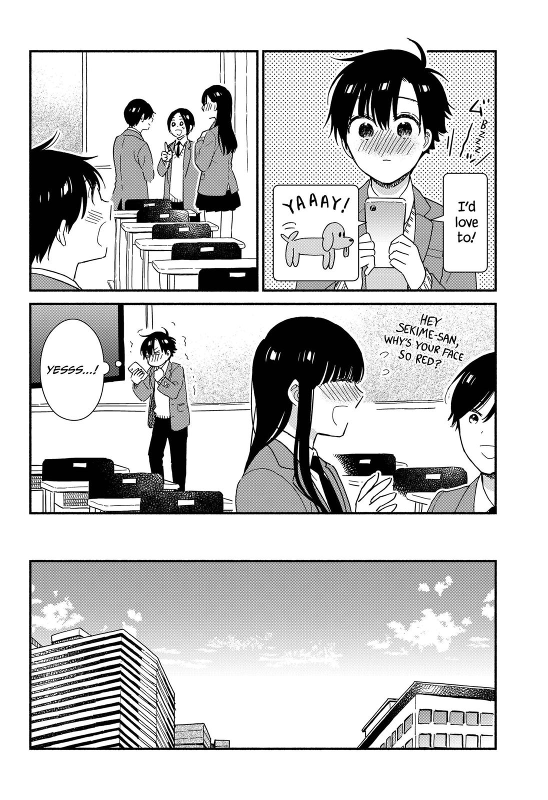 Don't Blush, Sekime-san! Chapter 5 page 8 - Chapter 5