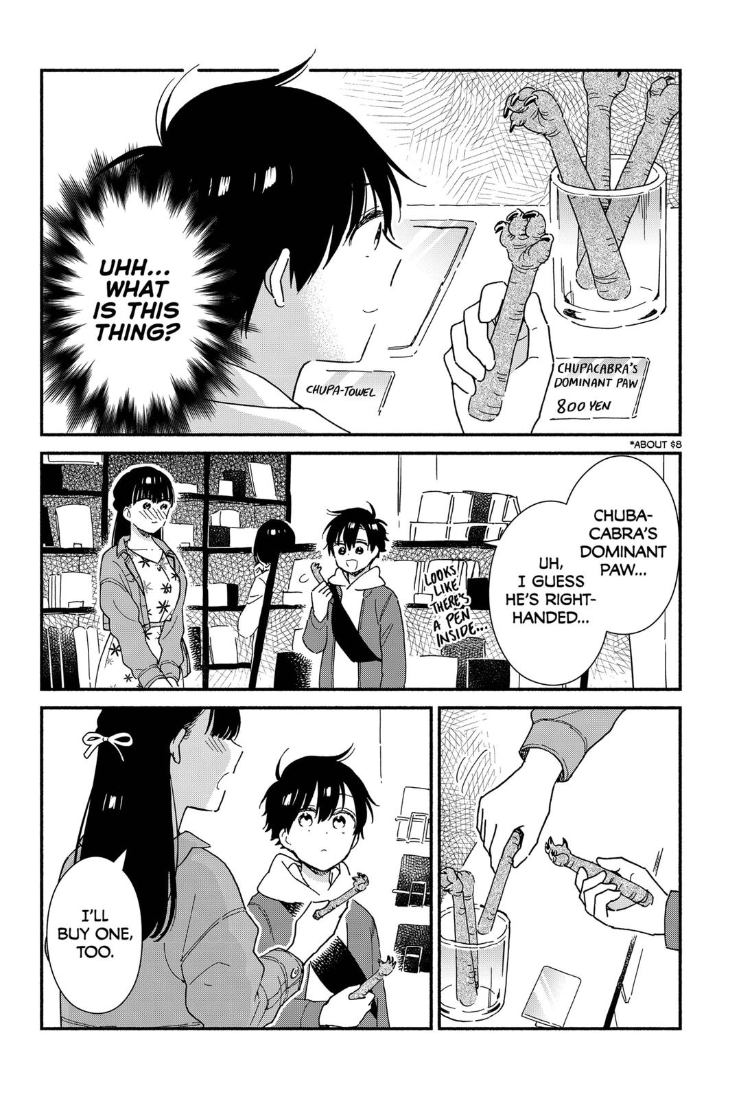 Don't Blush, Sekime-san! Chapter 6 page 8 - Chapter 6
