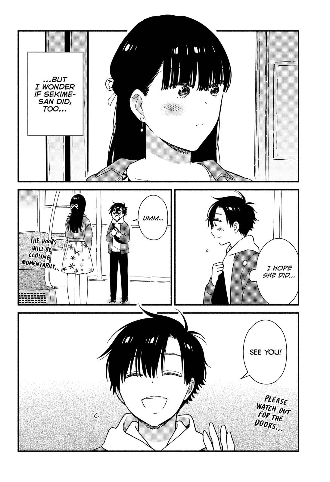 Don't Blush, Sekime-san! Chapter 7 page 4 - Chapter 7