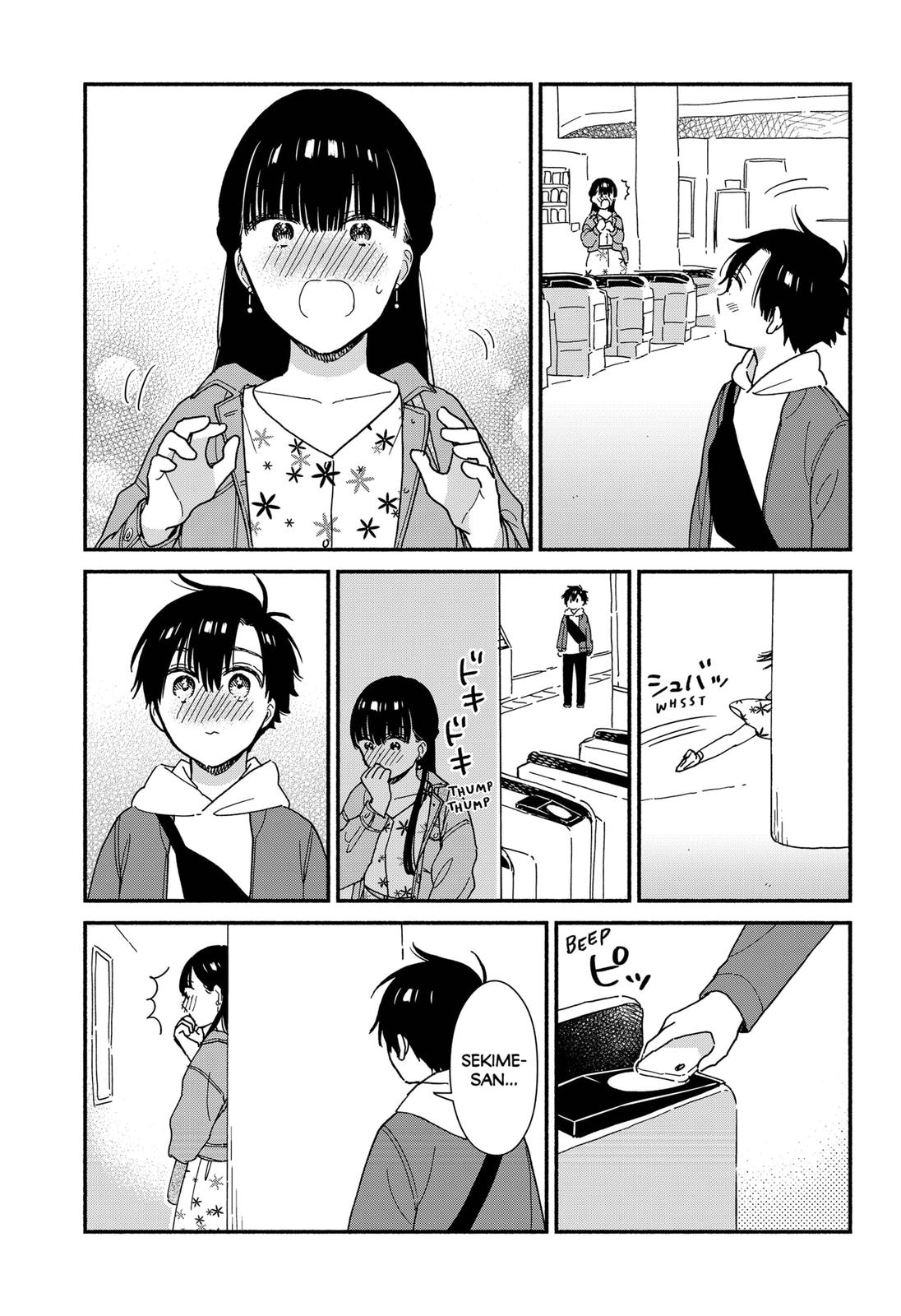 Don't Blush, Sekime-san! Chapter 7 page 9 - Chapter 7
