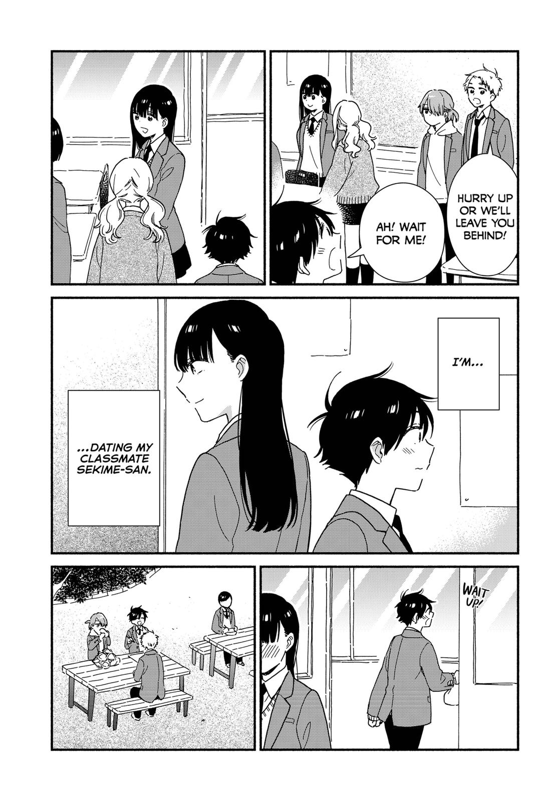 Don't Blush, Sekime-san! Chapter 8 page 3 - Chapter 8