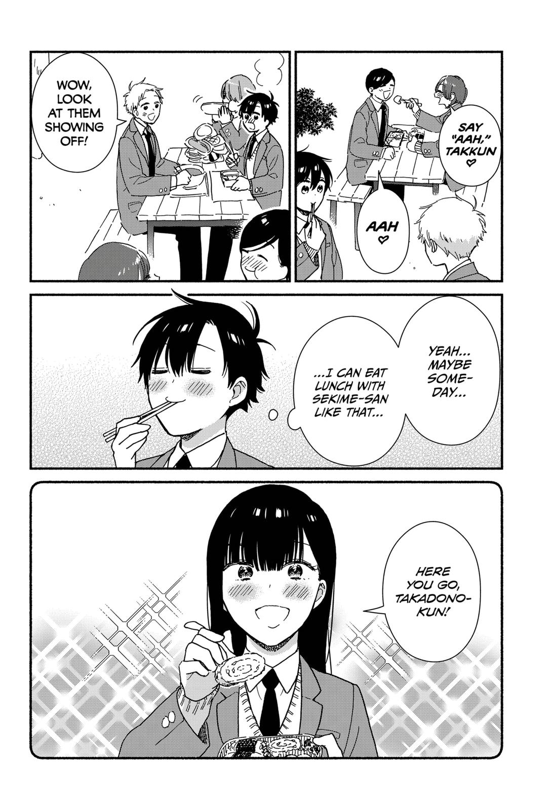 Don't Blush, Sekime-san! Chapter 8 page 4 - Chapter 8