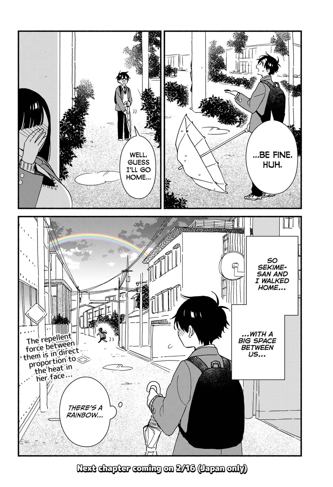 Don't Blush, Sekime-san! Chapter 9 page 12 - Chapter 9