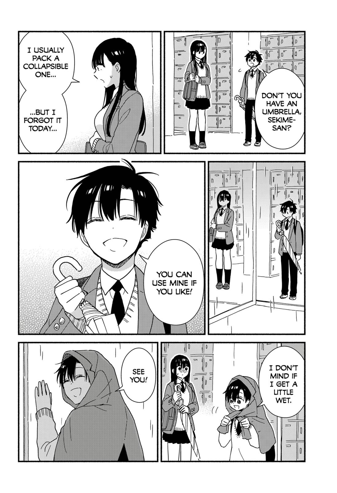 Don't Blush, Sekime-san! Chapter 9 page 4 - Chapter 9