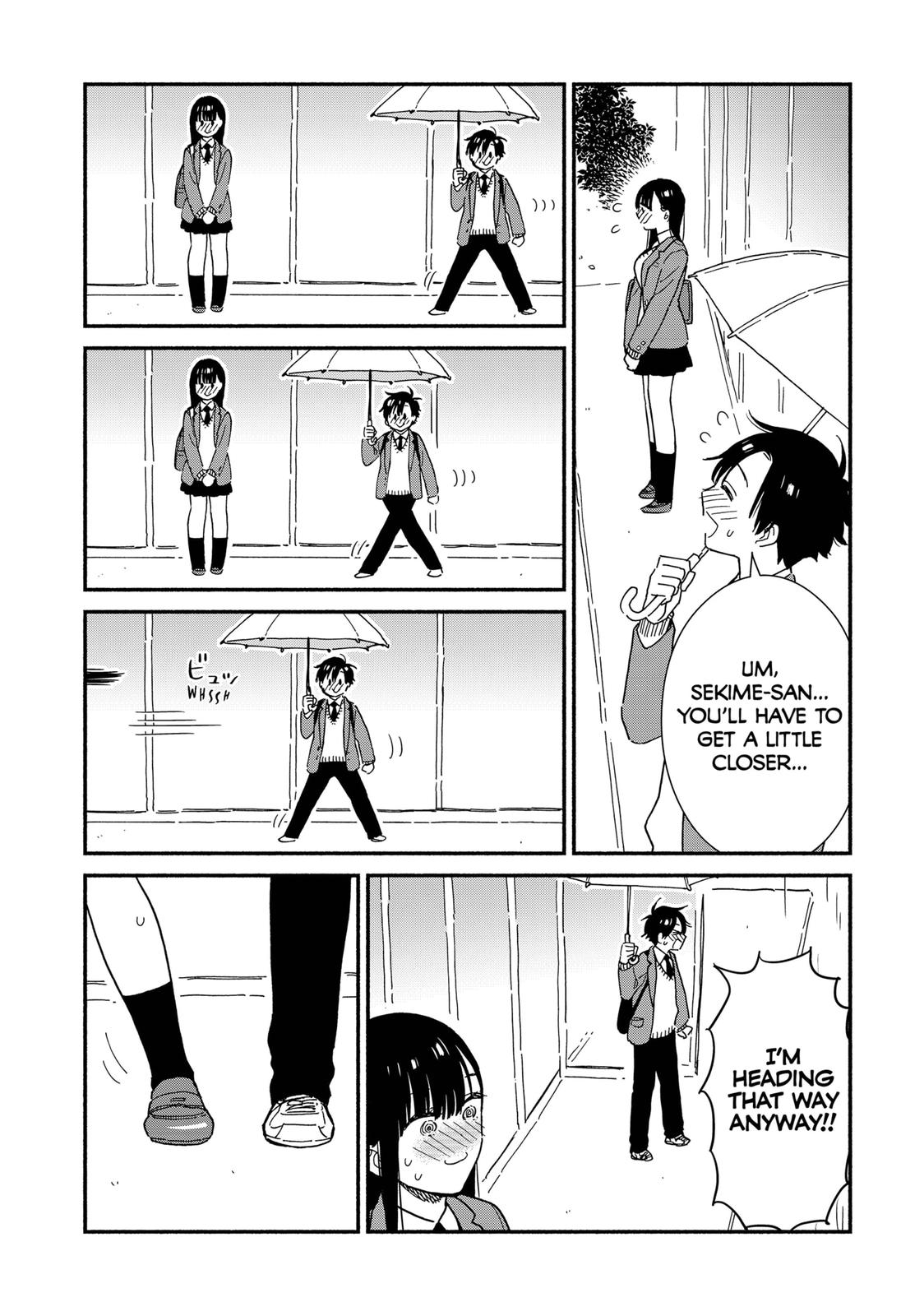 Don't Blush, Sekime-san! Chapter 9 page 7 - Chapter 9