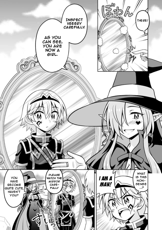 Don't Call Me a Naked Hero in Another World Chapter 0 page 8 - Chapter 0: The Genderbent Hero's Prequel