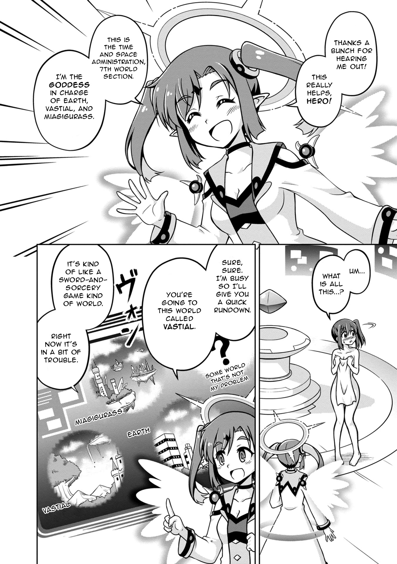 Don't Call Me a Naked Hero in Another World Chapter 1 page 11 - Chapter 1: A Naked Hero's Transfer to Another World